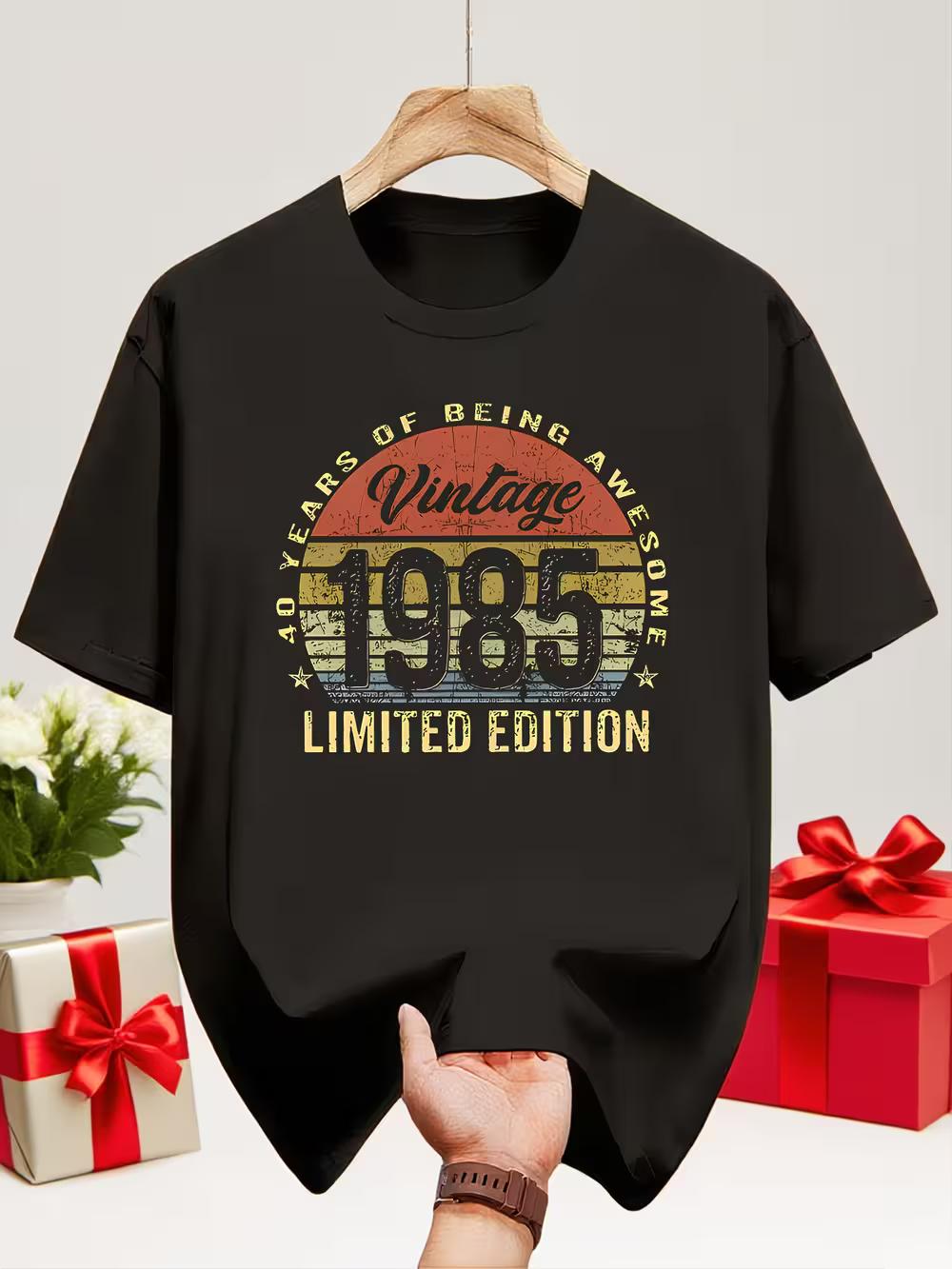 Men s 40th Birthday Print T-shirt XXXXL