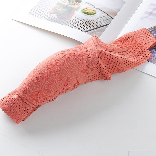 Bezšvové, priedušné čipkované podprsenky Push Up pre ženy Sexy Top Spodná bielizeň bez drôtu s výstrihom do V Bralette Spodná bielizeň