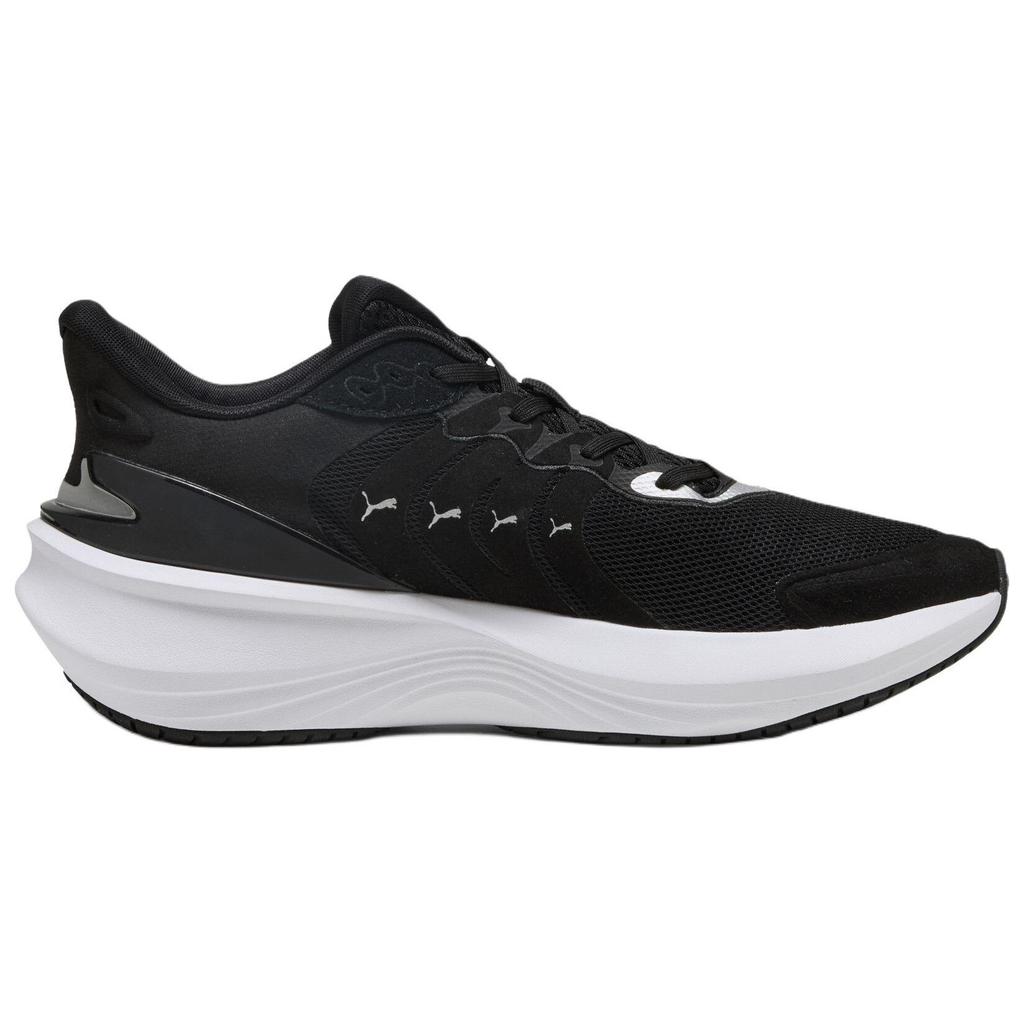 Puma Pulse Pro Comfortable Non-Slip Wear-Resistant Low-Top Running Shoes Unisex Sneaker Black White 310780-12
