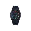 Casio Męski Zegarek Kryształowy, Analogowo-Cyfrowy, Seria Czarna GA-2100-1A1(Watch8--)