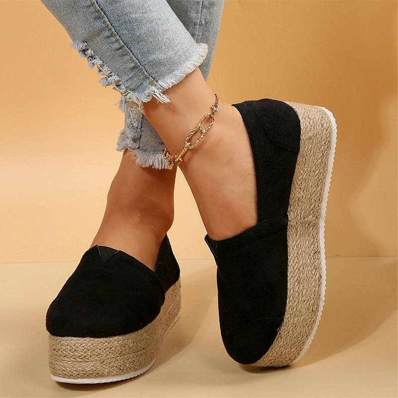 Módní ploché boty Dámské platformové mokasíny Semišové ležérní podzimní boty 2024 Pohodlné značkové boty Klasické nové společenské Dámské tenisky