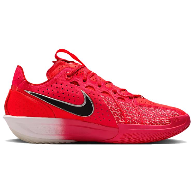 Nike Air Zoom GT Cut 3 EP Siren Red Men Sneakers Black Summit-White Atomic-Pink DV2918-602