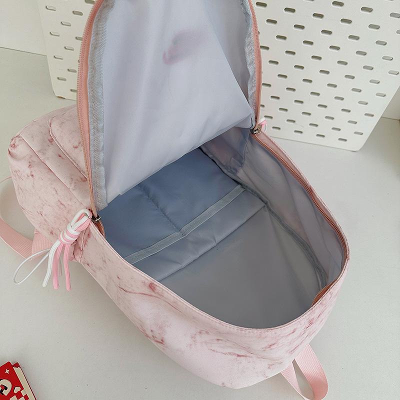Schultasche literarisch, einfach und große Kapazität Japanischer Camping-Rucksack vielseitig und leicht Studenten-Schultasche Freizeit