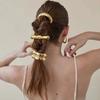 Mode Punk Geometrische Metall Haarspangen Elastische Haargummis Haarseil Stirnbänder Für Damen Mädchen Haarschmuck Geschenke