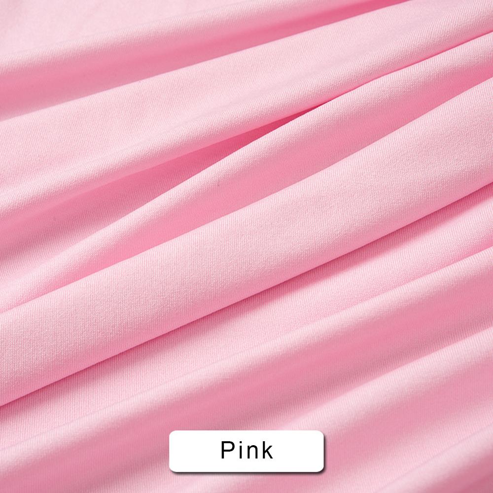 50X165cm Solid Color 4-way Stretch Jersey Fabric for DIY Sewing Dress Textile Sportswear T-Shirt Head Scarf and Home Decoration