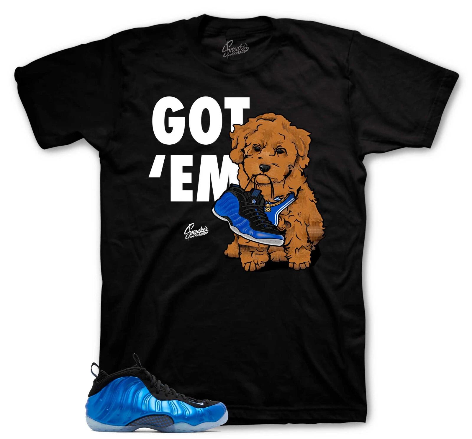 Shirts To Match Foamposite Royal International Blue - Copped Em Tee 4XL