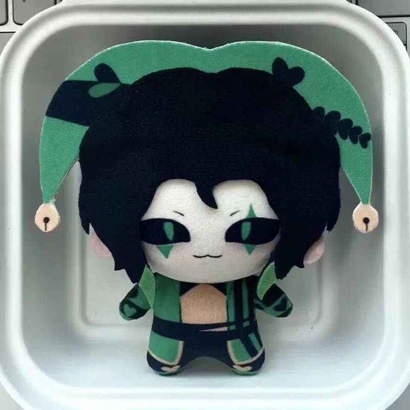 Peluche Personnage Harlequin Cirque des Monstres Anime 10cm Peluche Douce Dessin Animé Anime Jouet Accessoires Mignons Anime Cadeau d'Anniversaire