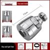 Universal Adjustable Anti-Splash Faucet Aerator Extension Tube