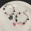 Niedliches Cartoon Katze Perlenarmband für Frauen Mädchen Vielseitiges Exquisites Armband Süßes Armband Schmuckzubehör Geschenke