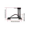 Motorcycle Stand Motorbike Accessories Sturdy Maintenance Tool Black Simple tallation Metal Paddock Stand Wheel Lift Stands