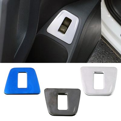 Pre Volkswagen VW Tiguan MK2 2017-2019 Kryt tlačidla spínača zadných dverí batožinového priestoru Rám Nerezová lišta Nálepka