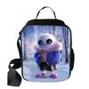 Undertale Game Insulated Lunch Bag With Large Capacity For School And Travel Use