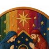 Nativity Embroidery Kit Handmade Nativity Thread Craft Christmas Ornament Embroidery Kit For Stocking Holiday Fall Halloween