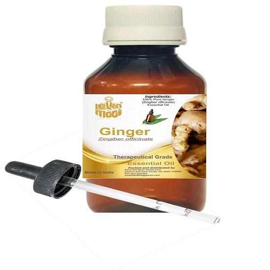 

Levenmooi Ginger (Zingiber officinale) Pure & Natural Therapeutic Grade Essential Oil Plastic with Dropper 10 ml