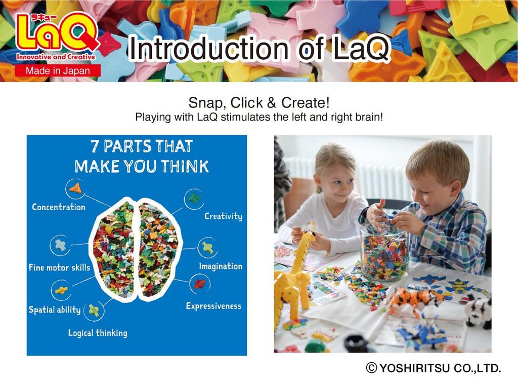 LaQ Sweet Collection Twinkle Castle White L007827 Unisex