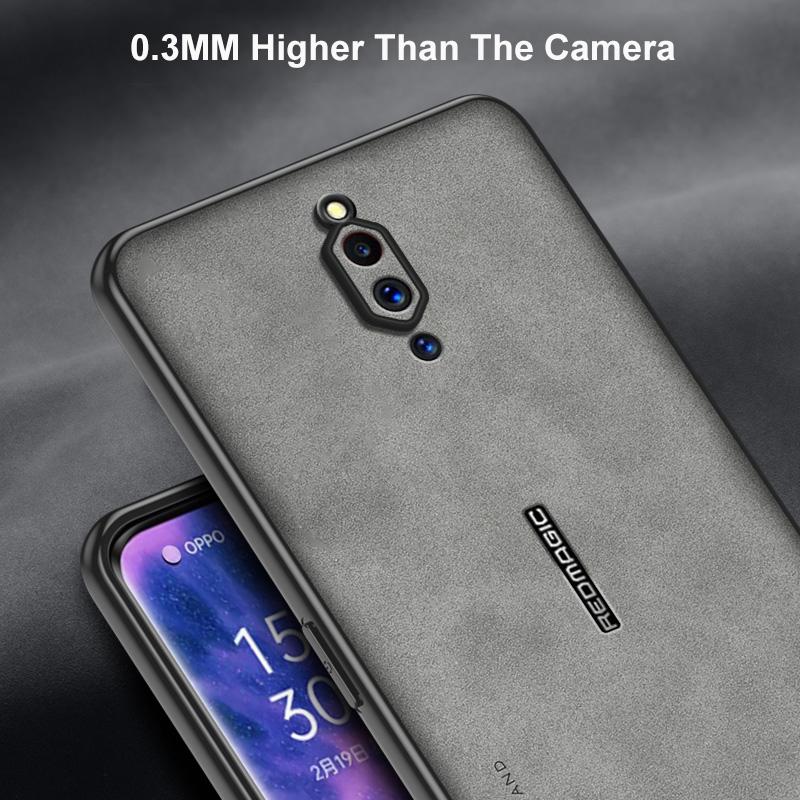 Luxury PU Leather Case For Nubia Red Magic 5G 5S Cover Matte Silicone Shockproof Protection Phone Case For RedMagic 5G 5S Coque