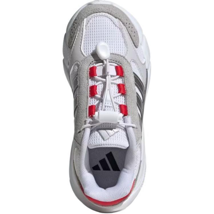 Adidas Crazychaos 2000 C Dash Grey Silver Metallic Ruby Kids Sneakers Pure-Ruby JP9585
