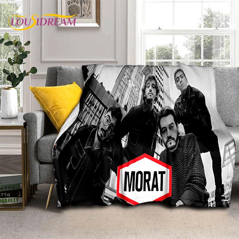 29 Style Morat Music Band Isaza Villamil Singer Blanket,Soft Throw Blanket for Home Bedroom Bed Sofa Picnic Travel Office Cover