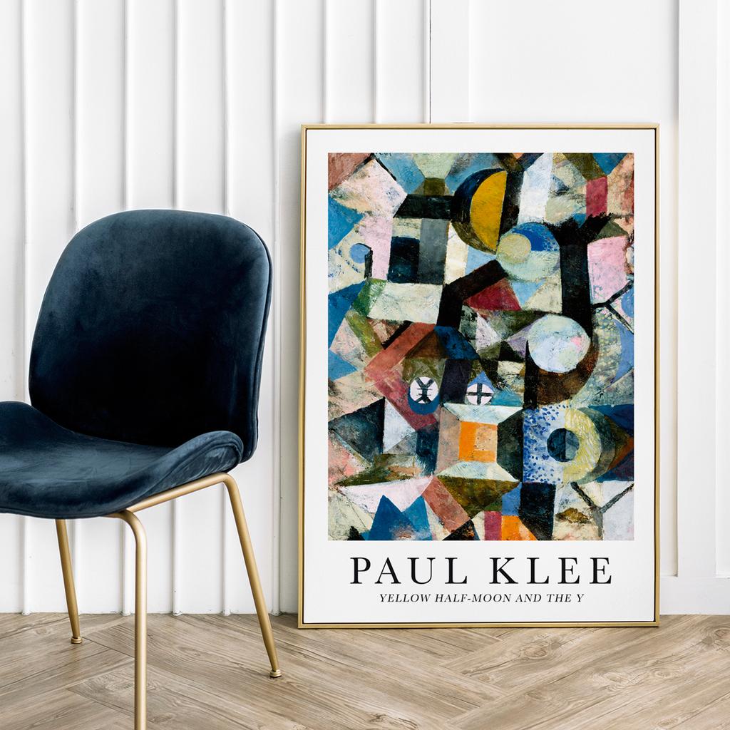 Plakat Paul Klee abstrakcja malarska