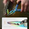 Multifunctional Small Fishing Plier Scissors Nonslip Stainless Steel Hook Remover Fish Line Cutter Fishing Tool Enduring