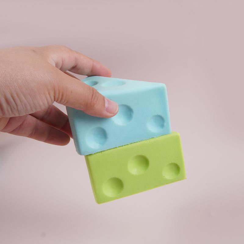 Hot Sale Cheese Toy Simulation Cheese Squeeze Toy Soft Cute Decompressing Pinching Cheese Sticky Slow Rebound For Adults Toy