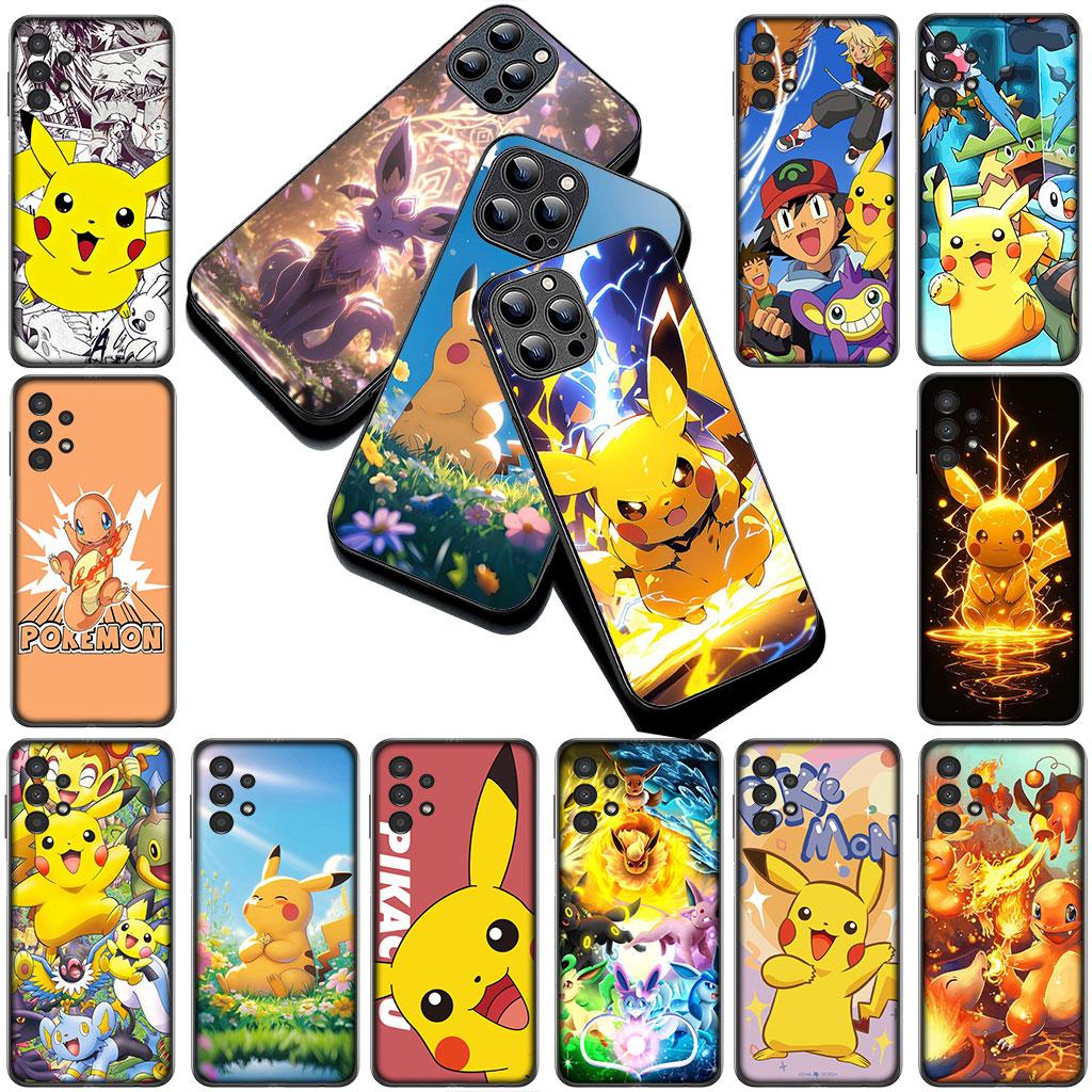 Cartoon P-Pokemons P-Pikachus Phone Cover Case for Motorola Moto G86 G57 E14 E15 G14 G34 G35 G84 G24 A54 G15 Power E22 Casing