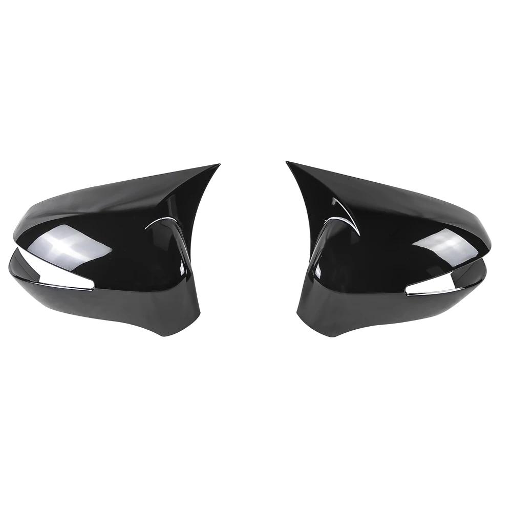 Car Decoration Door Mirror Cover For Honda Civic 8th 2005-2011 Car Rearview Accessories Upgrade Styling Modify A Car With Light Black