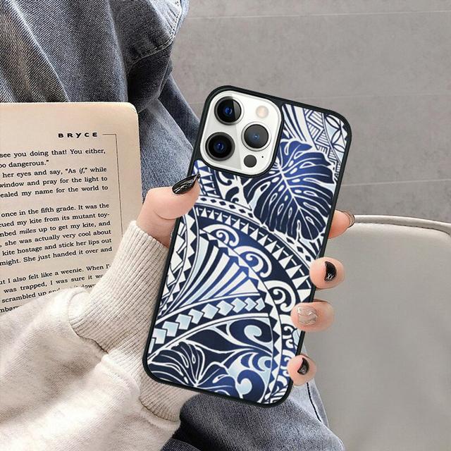 Maori Tribal Samoan Polynesian Phone Case for iPhone 17 Air 16 16e 15 13 14 11 12 Pro Max Plus  Coque Fundas Shell