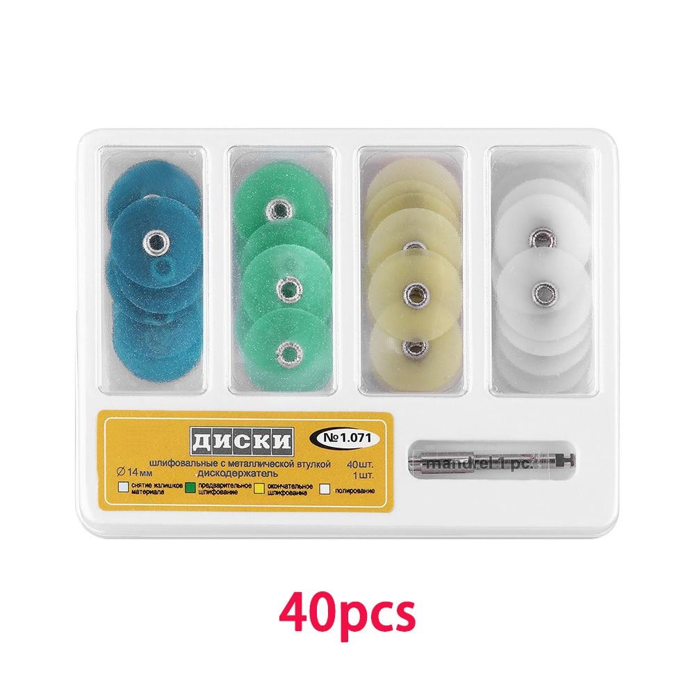 Dental Polishing Discs Gross Reduction Contouring Mandrel Stripes Set Dental Materials Teeth Whitening