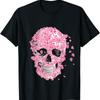 NEW LIMITED Skull Cherry Blossom Japanese Sakura Great T Shirt Size S 3XL