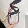 Enkrio Clear Transparent Crossbody Shoulder Clear Waterproof for Travel and Size Small Bag, Bag, Bag, Pouch, Pouch, Commuting,