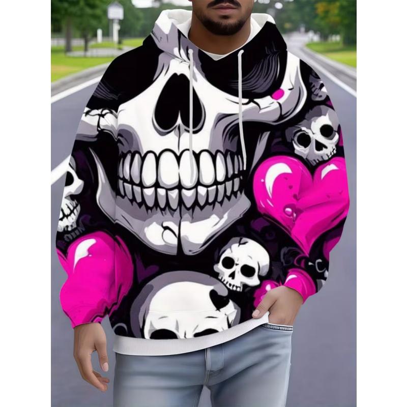 Men's Casual Sportswear Style Hooded Sweatshirt, Regular Fit, with Drawstring Pockets. It Has a Versatile Style and Is Highly Versatile.