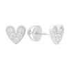 Silver Earrings with Cubic Zirkonia (2193135)