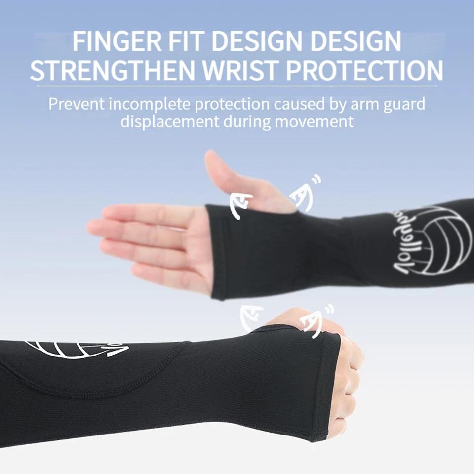 Durable And Safe Loogdeel 1Pair Volleyball Arm Sleeve Forearm Compression Training Basketball Wrist Support Brace Protector Sports Arm Guard Men
