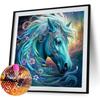 5D DIY Full Round Drill Diamond Painting Horse Kit Home Decoration Art Craft
