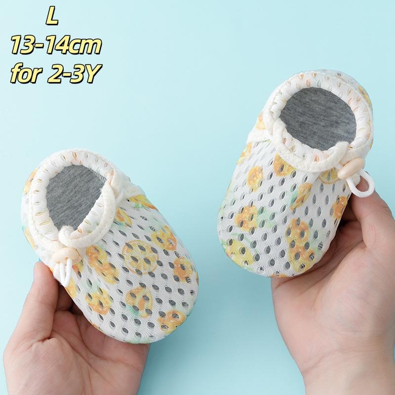 Scarpe Primi Passi Antiscivolo Traspiranti per Bambini Suola Morbida Rete per Imparare a Camminare Scarpe da Passeggio per Bambini Piedi Nudi Asciugatura Rapida Antiscivolo