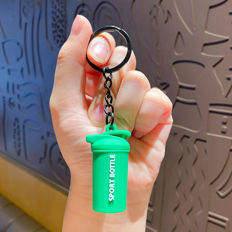 High-Grade Mini Fitness Equipment Keychain Charms & Ornaments