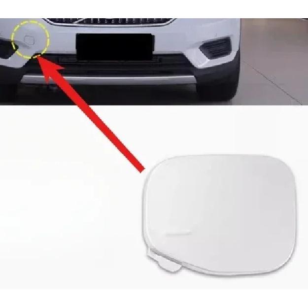 Neues Autoteil Anhängerabdeckung Frontstoßstange Abschleppöse Abschlepphaken Lochkappe für Volvo XC40 C40 2018 2019 2020 2021 2022