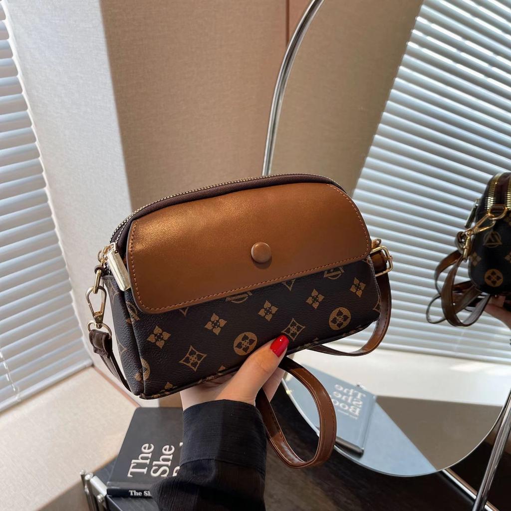 Laohua Women'S Bag, Messenger Bag, Shoulder Bag, Niche Women'S Large-Capacity Mobile Phone Bag.