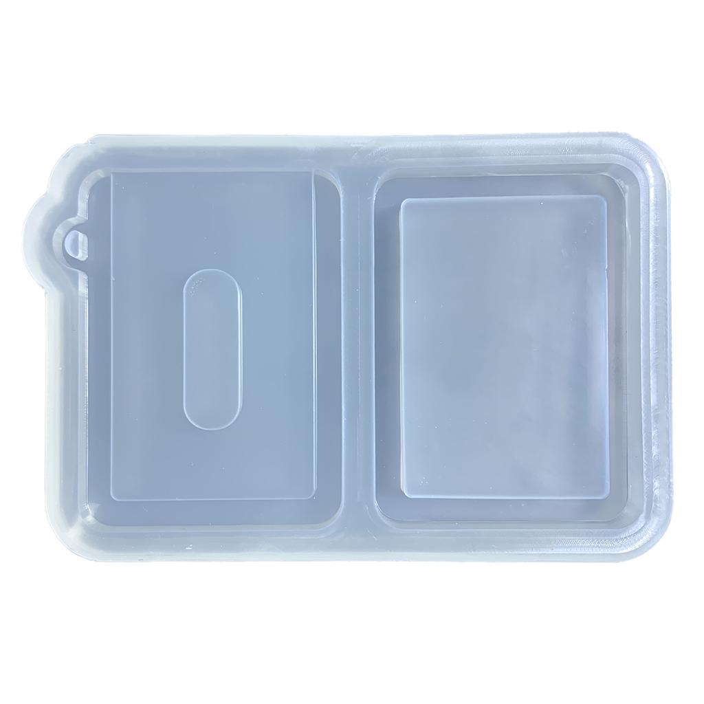 Quicksand Silicone Mold Resin Shaker Mold Guka Sleeve Casting Resin Epoxy Mold for DIY Pendant Keychain Jewelry Making