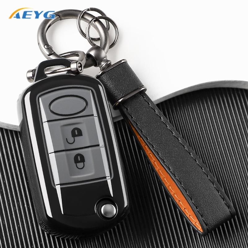 

New Tpu Car Key Case Shell Fob For Land Rover Range Rover Sport Lr3 Discovery 3 Protector Keyless Keychain Accessories 3 Buttons