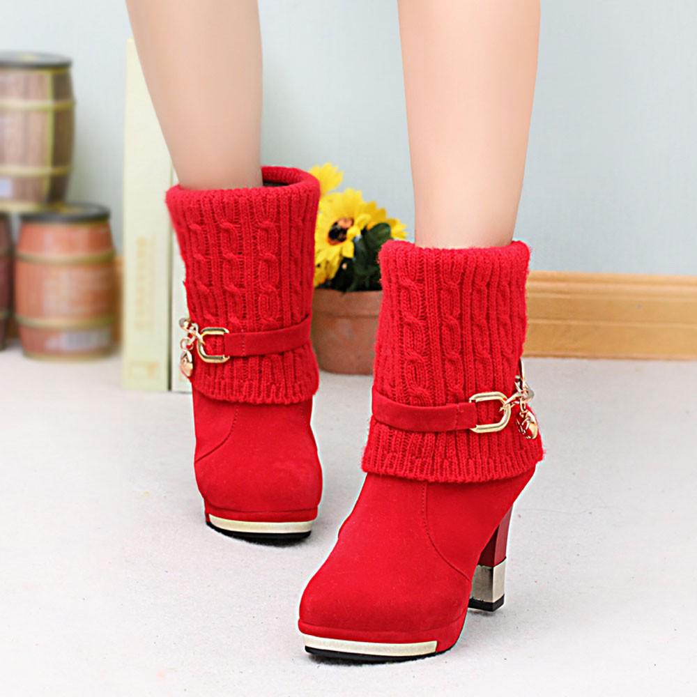 Botines para damas, tacón alto, varios colores comprar a buen precio —  entrega gratuita, reseñas reales con fotos — Joom
