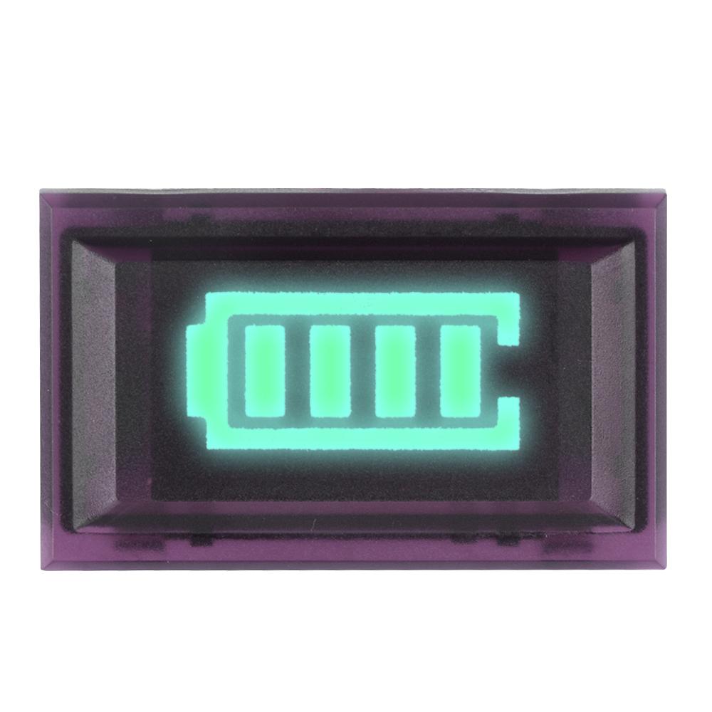 4S 8S 10S 13S 12V 24V 36V 48V Lithium Battery Capacity Indicator Display w/ Shell Percentage Battery Power Display Tester Meter