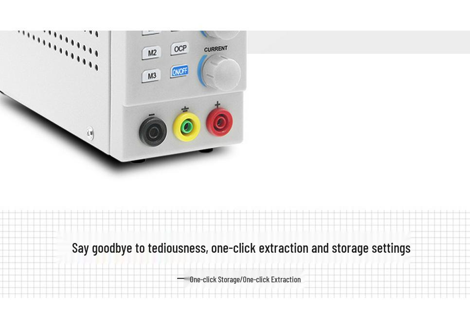 High-Precision DC Regulated Switching Power Supply MCH3206D