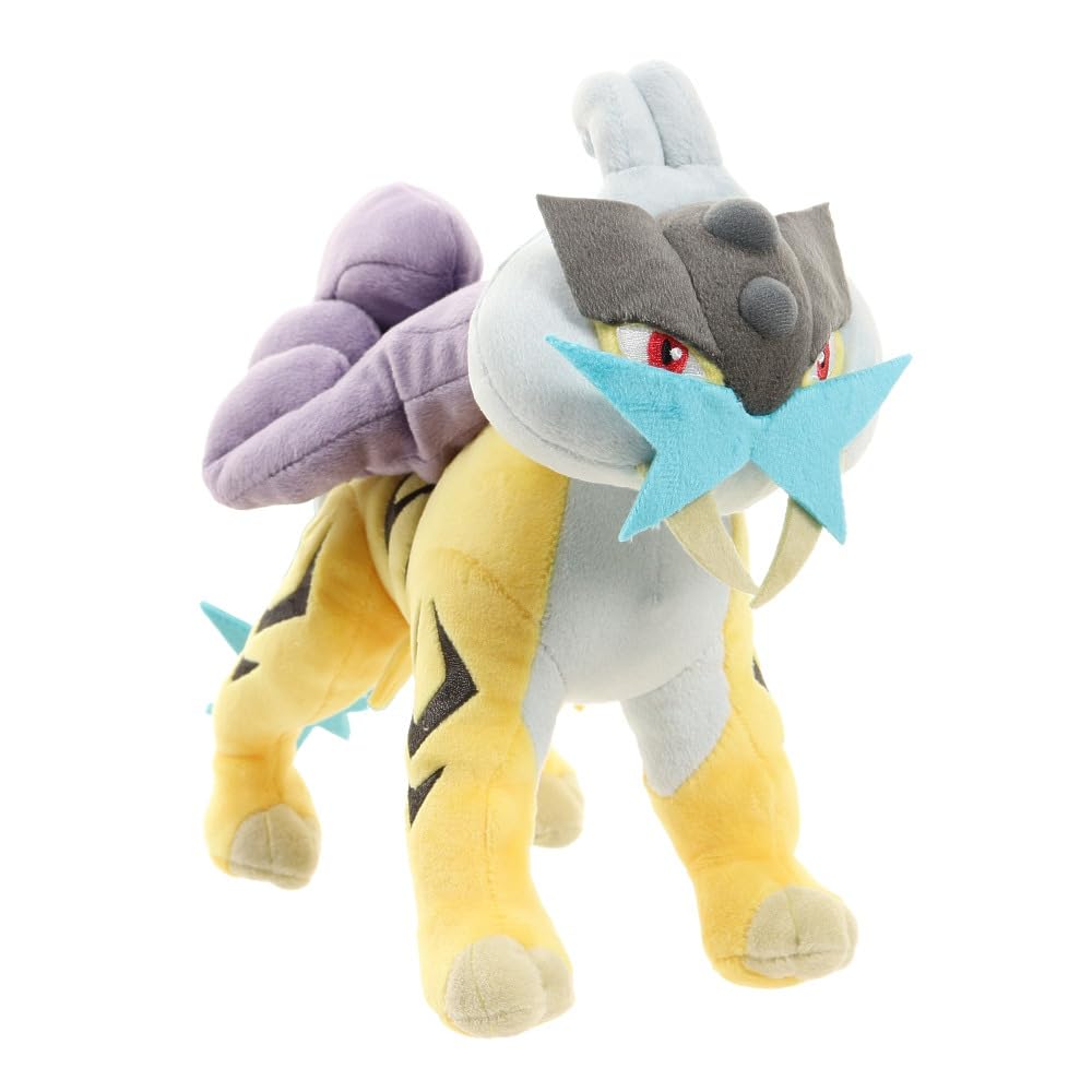 Sanei Boeki Pokemon ALL STAR COLLECTION Raikou W11 x D19 x H22cm Plush Toy Pokemon PP62 (S)