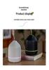 USB Ultrasonic Essential Oil Aroma Diffuser with Multiple Colors
