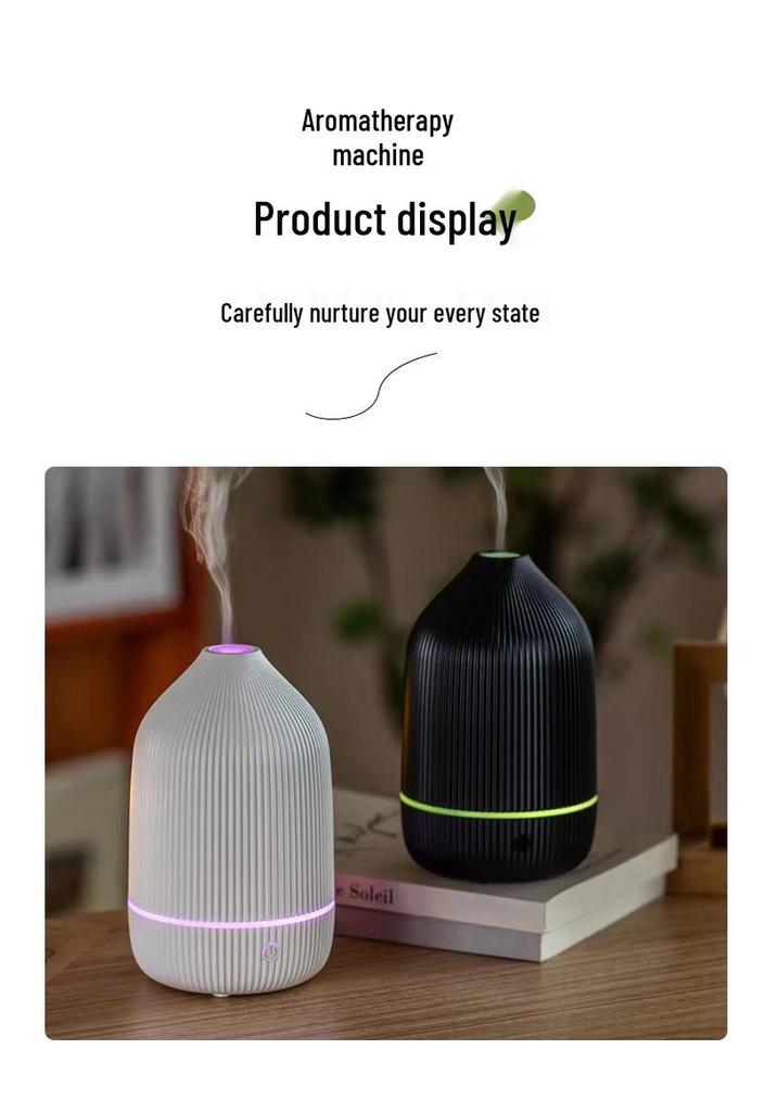 USB Ultrasonic Essential Oil Aroma Diffuser with Multiple Colors