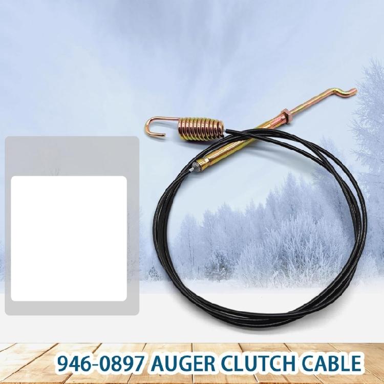 45Inch Snow Blower Clutch Cable Replacement Helical For 316E640F382 2 Stage Models 946-0897 946-0897A 746-0897 746-0897A