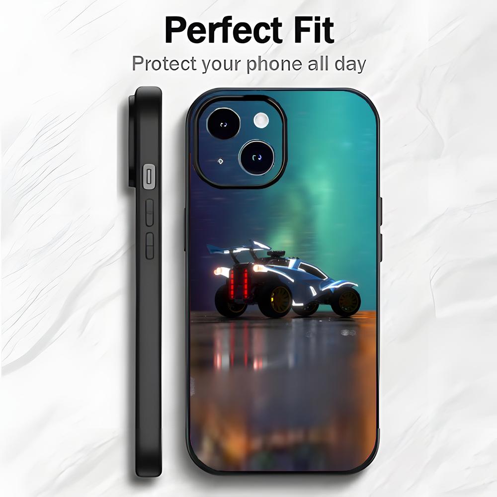Divertente Gioco Competitivo R-Rocket League Custodia per Telefono Custodia per Telefono Imballaggio Morbido Leggera Per iPhone17 16 15 14 13ProMax