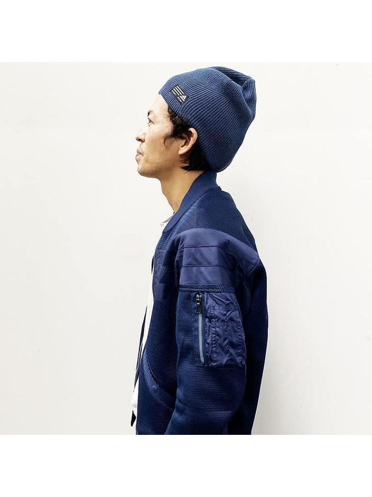 Adidas Crew Performance Beanie Sizes Men's IRJ35, Navy/Black/White (GS2114), 54-57cm